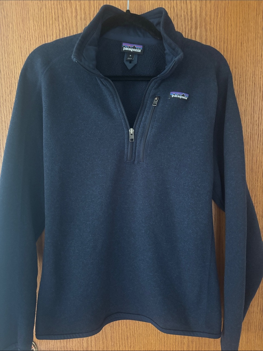 Patagonia Men's Navy Half-Zip Fleece Pullover